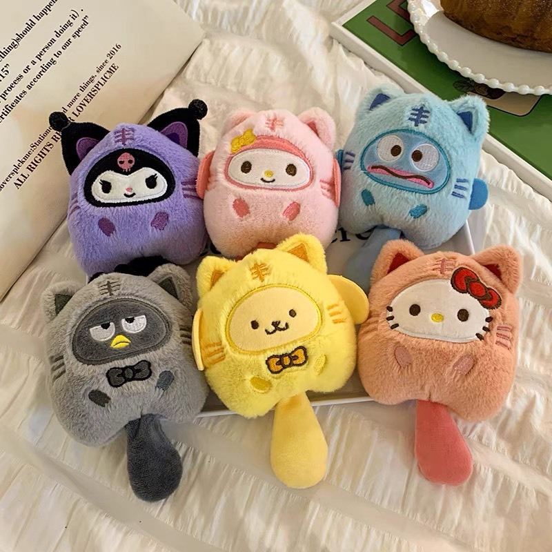 Móc Khóa Thú Bông Bay Key Chain Quà Tặng Sinh Nhật Nhân Vật Hoạt Hình Đáng Yêu