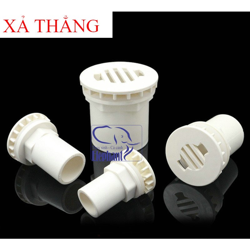Nấm hút xả đáy dùng DIY hệ thống lọc cho bể cá cảnh, hải sản