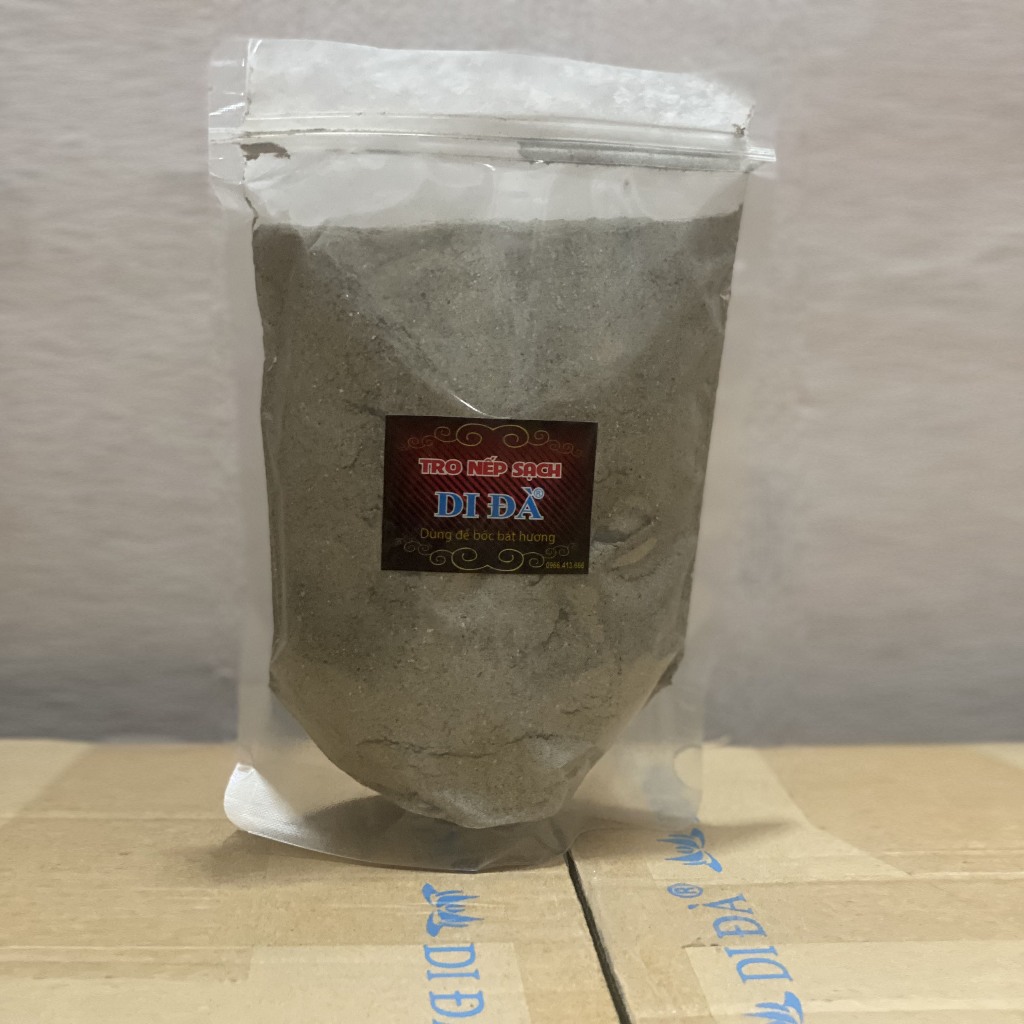 Tro nếp bốc bát hương DI ĐÀ - Tro sạch thơm thay bát nhang - 280gram