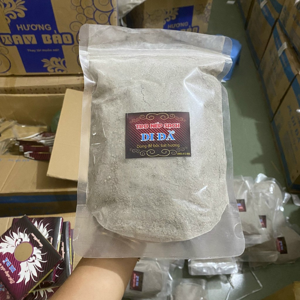 Tro rơm nếp bốc bát hương DI ĐÀ - 280gram