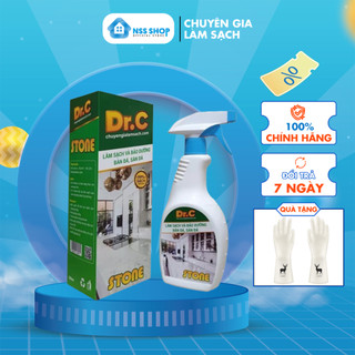 Chất tẩy dr.c stone đa năng và bảo dưỡng bàn đá, sàn đá sạch đẹp chai 500ml - stone 500ml