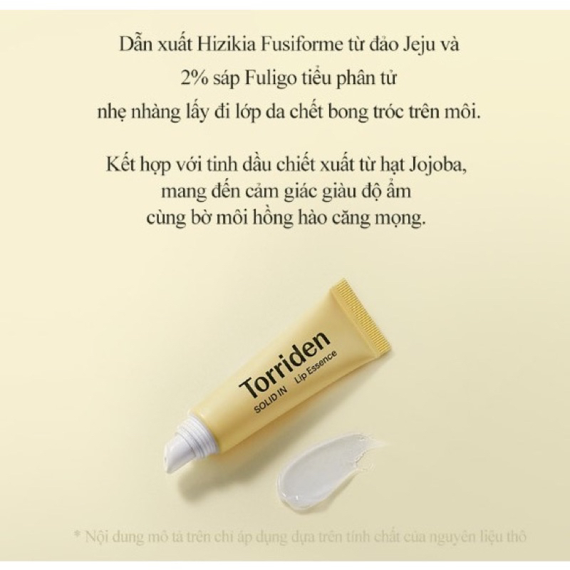 Son dưỡng môi Torriden Solid in Ceramide Lip essence 11ml