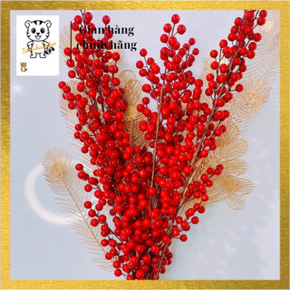 Đào đông 12 nhánh decor trang trí