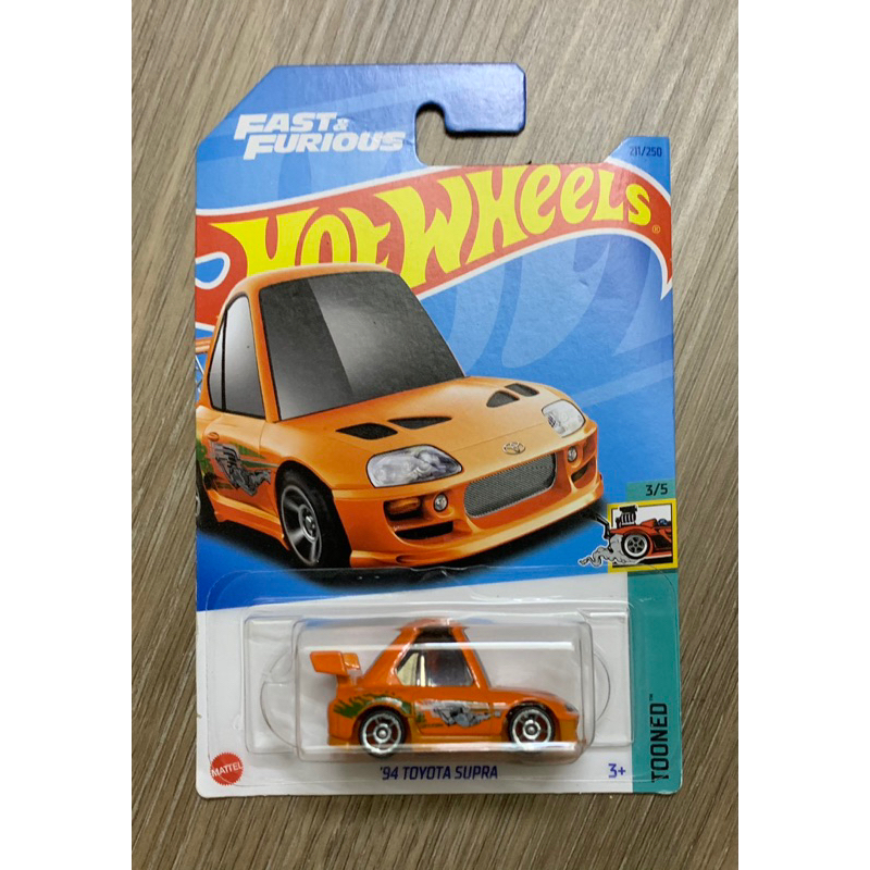 Hot Wheels '94 Toyota Supra Fast And Furious Original