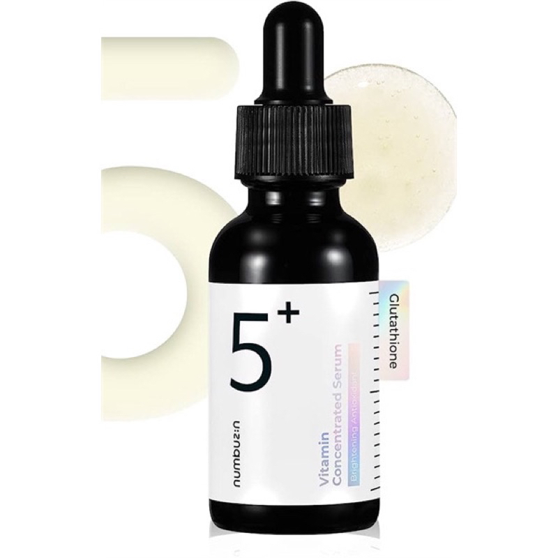 Tinh Chất Làm Dịu, Dưỡng Sáng Huyết Thanh Numbuzin No.5+ Vitamin Concentrated Serum 30ml
