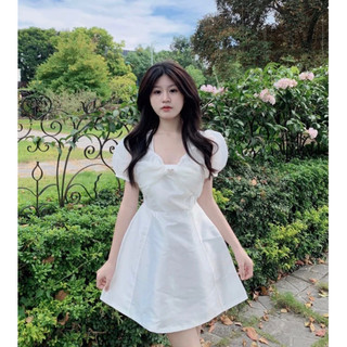 [Ảnh Thật / Sẵn] 🫧ĐẦM TAFTA TIỂU THƯ NƠ NGỰC *VER2*