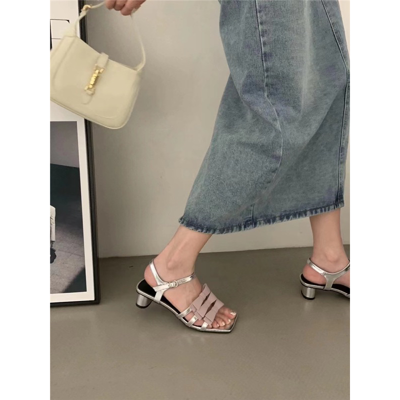 Cao got sandal 3P got tròn tam nơ