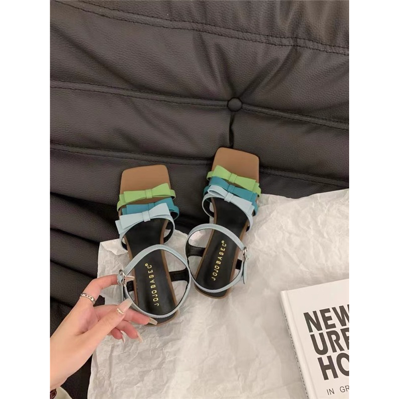 Cao got sandal 3P got tròn tam nơ