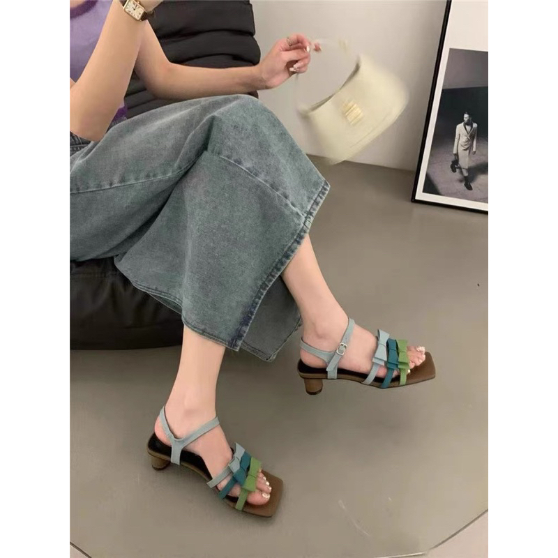 Cao got sandal 3P got tròn tam nơ