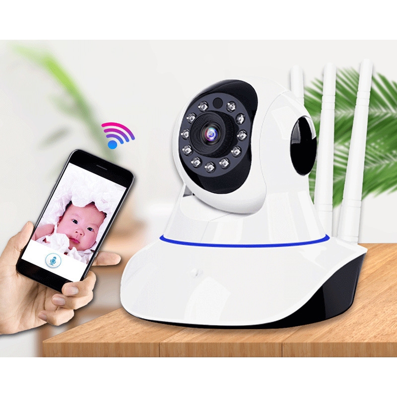 Camera Wifi Không Dây Yoosee 3 Râu FULL HD Hình Ảnh Sắc Nét, Xoay 360 Độ - Bảo Hành 12 Tháng