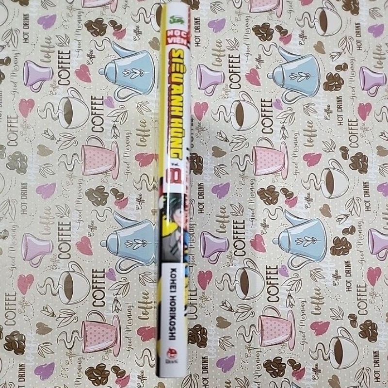 Học viện siêu anh hùng tập 1 ố vàng giấy