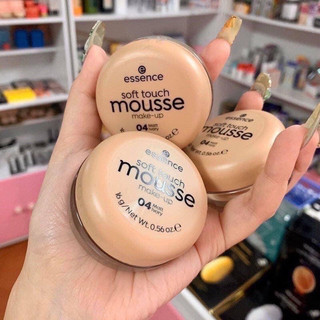 Hoả tốc 24/24 phấn tươi có độ che phủ cao essence soft touch mousse 04 matt ivory hộp 16g