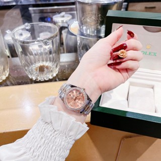 [ TẶNG TRỌN BỘ HỘP HÃNG ] Đồng Hồ nữ RoLex Sang Chảnh Case 32mm Máy Pin Nhật BảnBảo Hành 24 Tháng