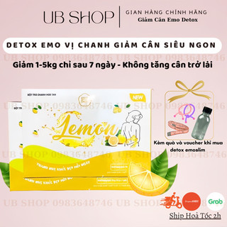 Nước hoa quả chanh ép detox cơ thể hỗ trợ giảm cân 7 ngày