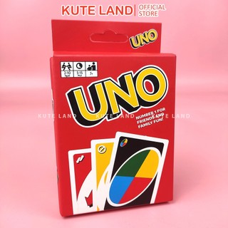 Bộ bài Uno 110 lá hàng Board Game Việt Nam chất lượng cao giấy dày dặn UNO31-RE