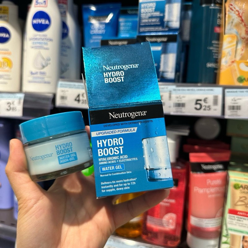 MẪU MỚI 2023 Kem dưỡng ẩm Neutrogena mặt trước Aqua gel