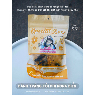 [BEST SELLER] BÁNH TRÁNG TỎI PHI RONG BIỂN BOOFOOD