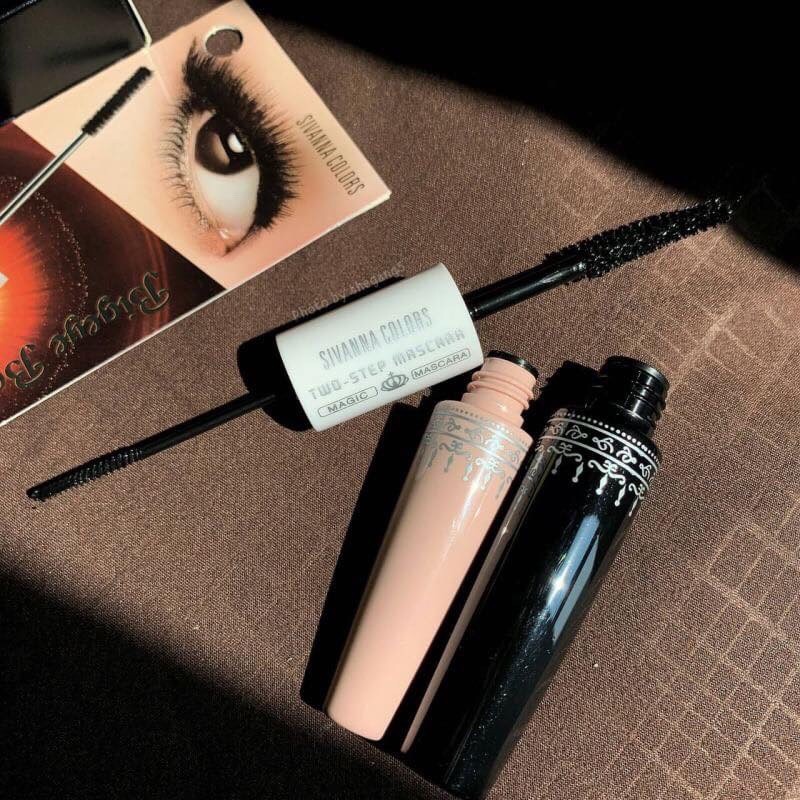 Mascara chải MI Trên&Dưới Sivanna MAX 2 đầu HF891