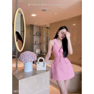 ( KÈM ẢNH THẬT) Đầm Dạ Thủy Thủ chuẩn CHOUCHOU