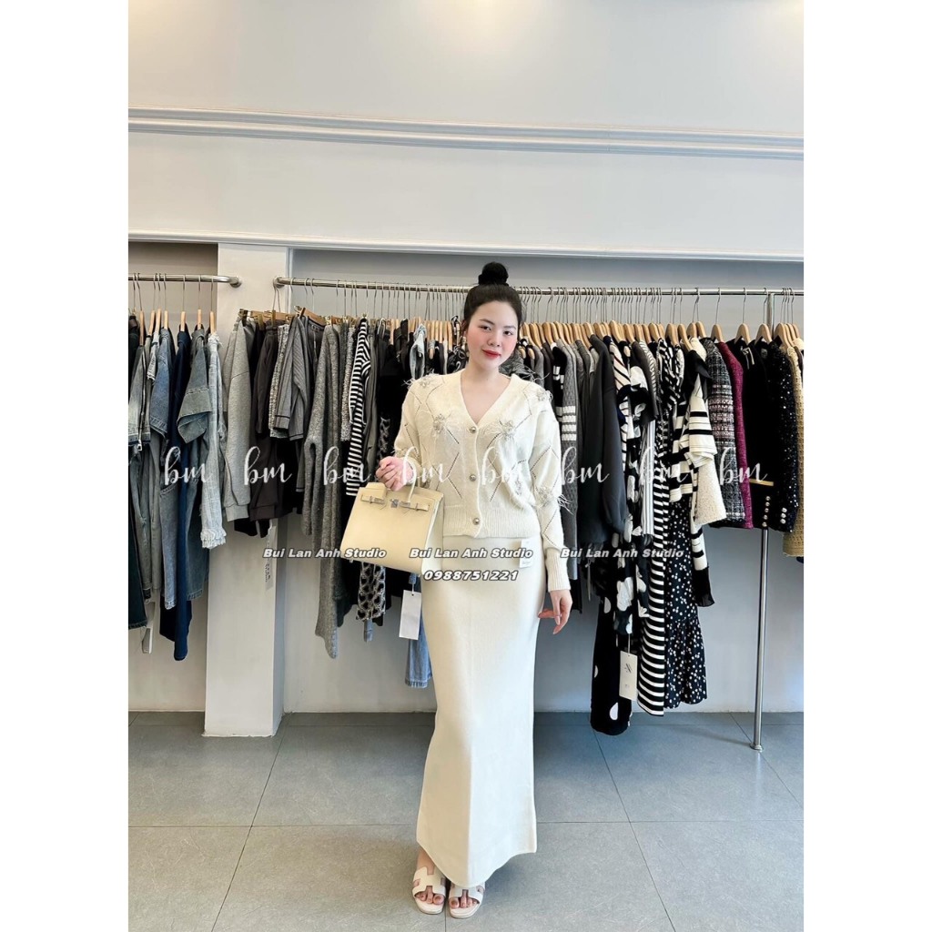 CHÂN VÁY LEN LÔNG THỎ SẴN HÀNG