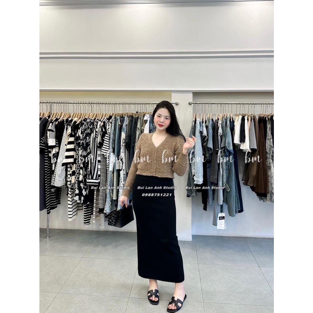 CHÂN VÁY LEN LÔNG THỎ SẴN HÀNG