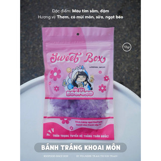 BÁNH TRÁNG NGỌT BOOFOOD VỊ KHOAI MÔN