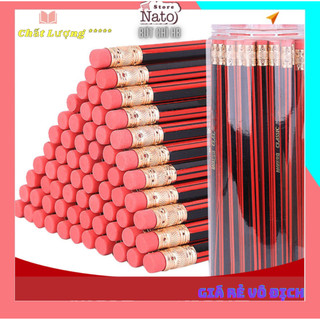 Bút chì HB gỗ cute xinh dễ thương cho bé học sinh giá rẻ NATO BC01