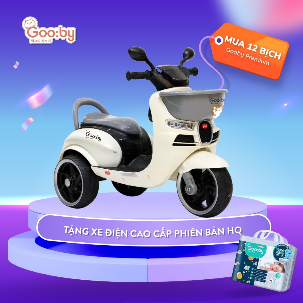 Tã/bỉm quần Gooby Premium - Chuyên gia bỉm đêm, chống trào đến 12h size M/L/XL/XXL cho bé từ 6kg - 24kg Umee Babycare