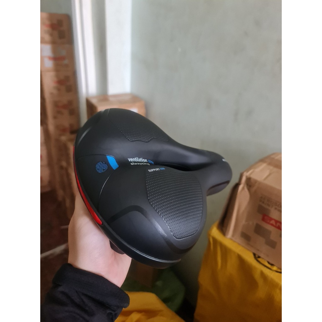 Yên béo xe đạp thể thao, Yên xe đạp đệm thoáng khí ACTIVE