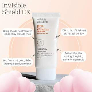 Kem chống nắng epi- rx invisible shield ex spf 50+
