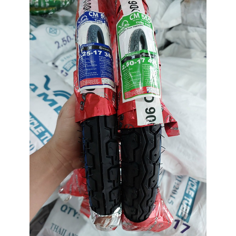 Vỏ lốp trước Dream-Wave Camel Thái - Trước sau cm-555