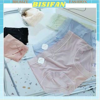 Quần lót nữ su lụa viền ren mềm mát sexy from 40-60kg