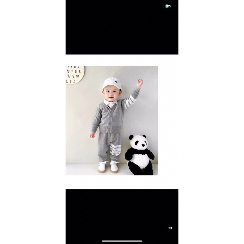 Bộ len bé trai 11-18kg