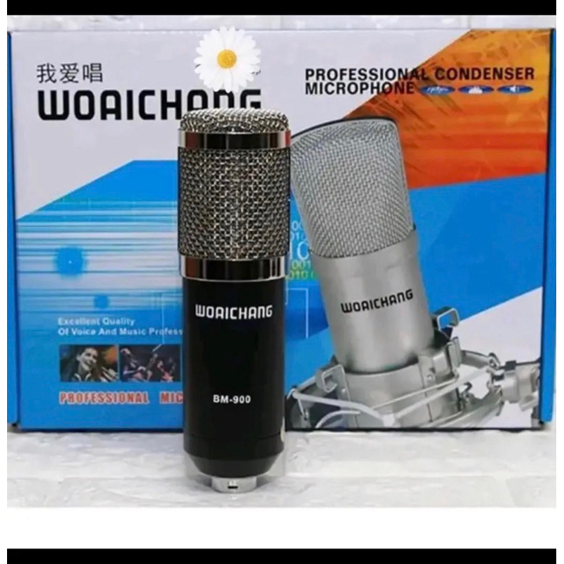 Mic thu âm livestream Woaichang BM 900