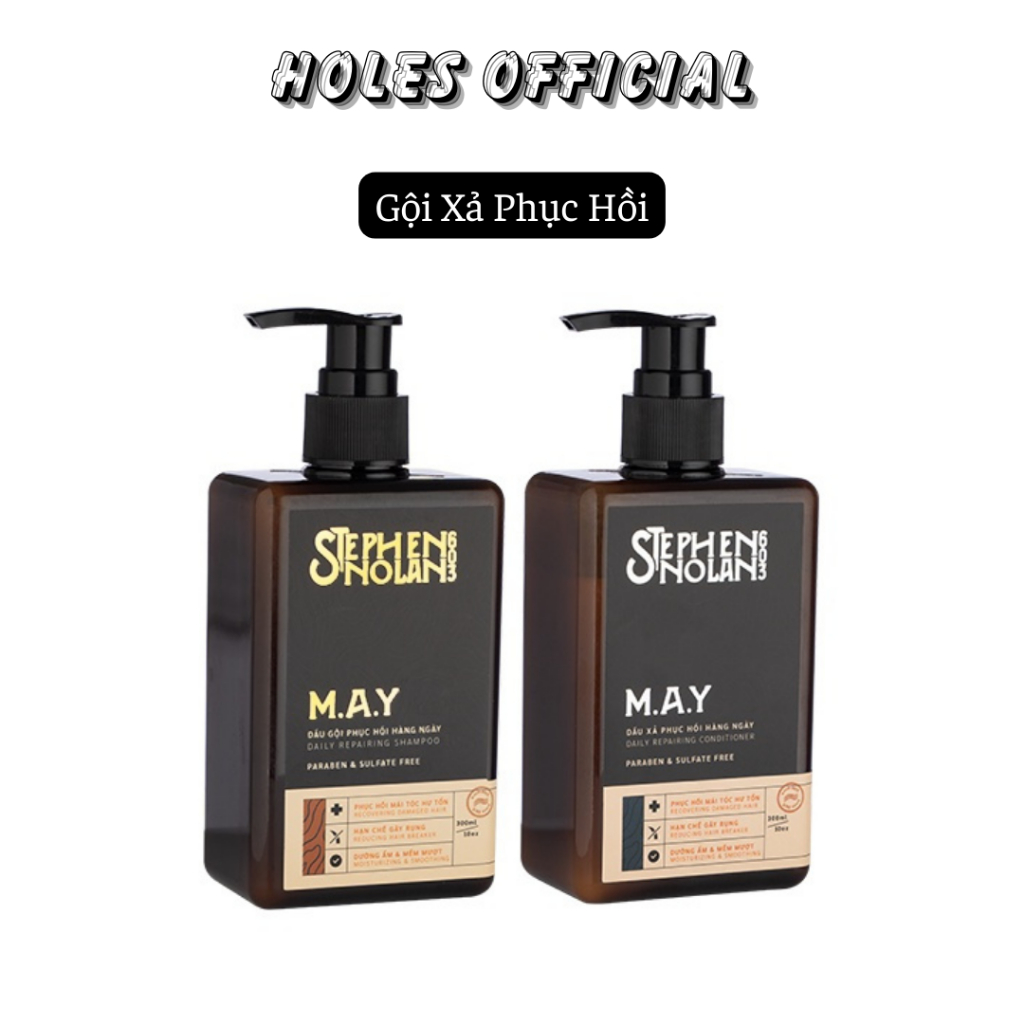 Bộ Dầu Gội Xả Phục Hồi Hàng Ngày M.A.Y - Stephen Nolan 603