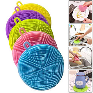 Miếng cọ rửa bát, bắc nồi silicon