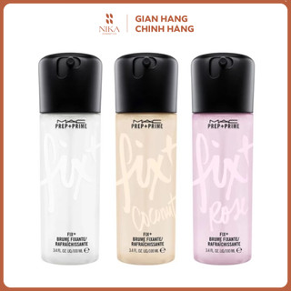 Xịt Khoá Cố Định Lớp Trang Điểm Lâu Trôi Và Kiểm Soát Dầu Mac Prep + Prime Face Fix+ 100ml