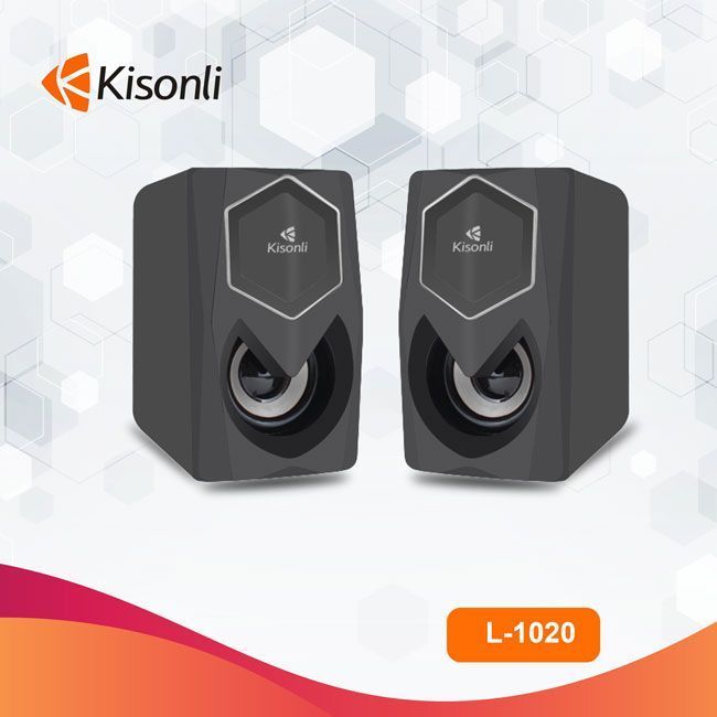 Loa máy tính 2.0 KISONLI L-1020 âm bass chất hàng chính hãng bảo nhành 12 tháng