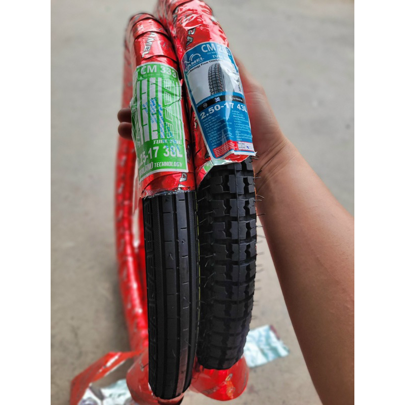 Vỏ Lốp trước, sau xe số Dream ,Cup 225-17, 250-17