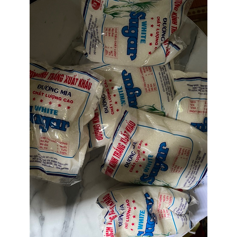 Đường Kính trắng xuất khẩu 1kg