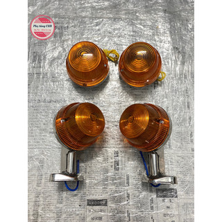 Xi nhan xe cub cánh én chụp 2 tầng