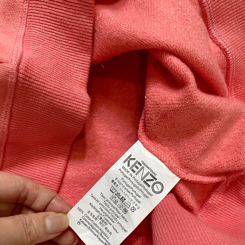 •Áo Sweater Kenzo nữ màu hồng nữ tính•