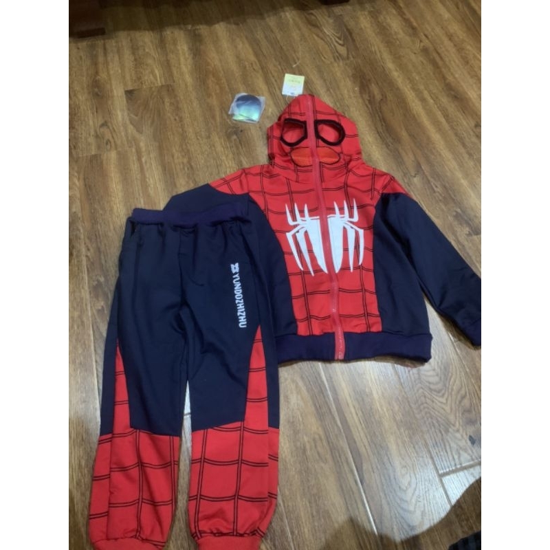Bộ Halloween Spider man chi tiết cho bé trai - hàng cao cấp siêu nét