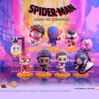  Cosbi: Spider-man Across The Spider-Verse  Blind box full set 8 hộp  