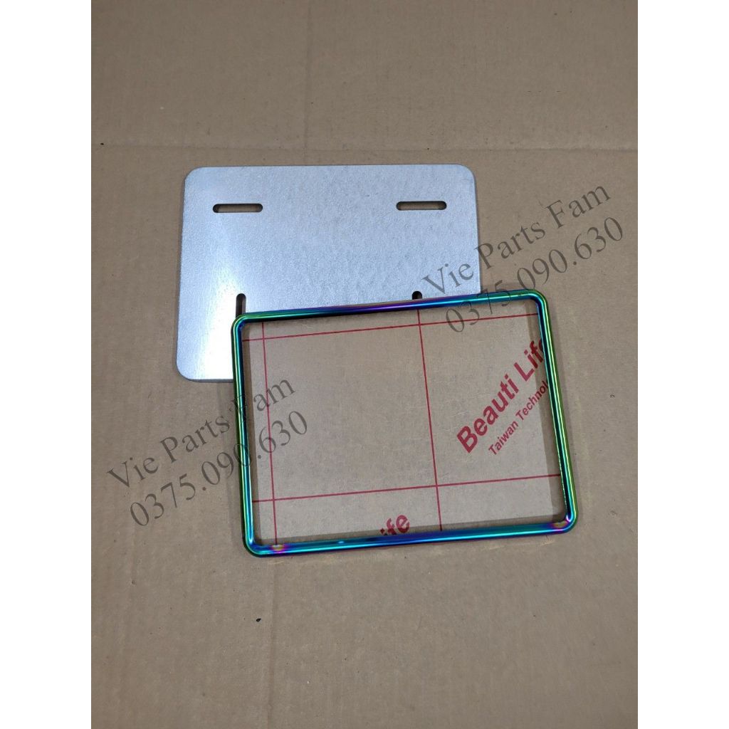 Bọc biển số có mica xe máy Honda, Yamaha, SYM, Suzuki