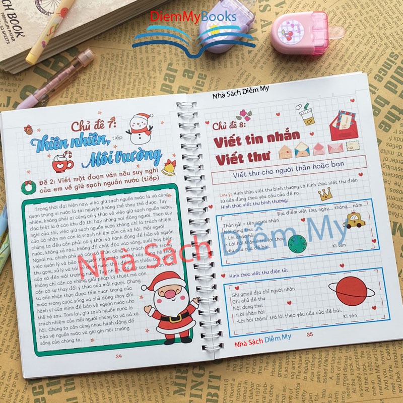 Sách Lớp 2,3- Takenote Tập Làm Văn Lớp 2 và 3 A5 Kích Thước 14.5x20.5 Cm