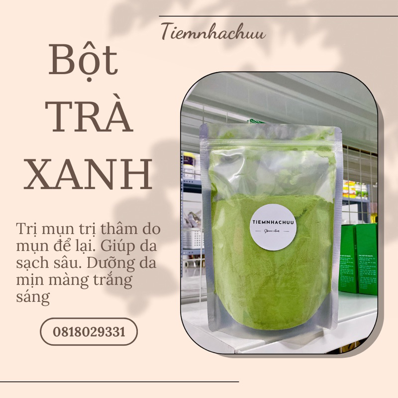 BỘT TRÀ XANH NGUYÊN CHẤT 100%
