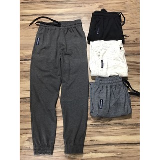 Quần jogger thun có khóa kéo