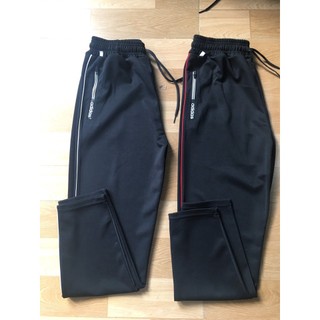 Quần jogger thun có khóa kéo