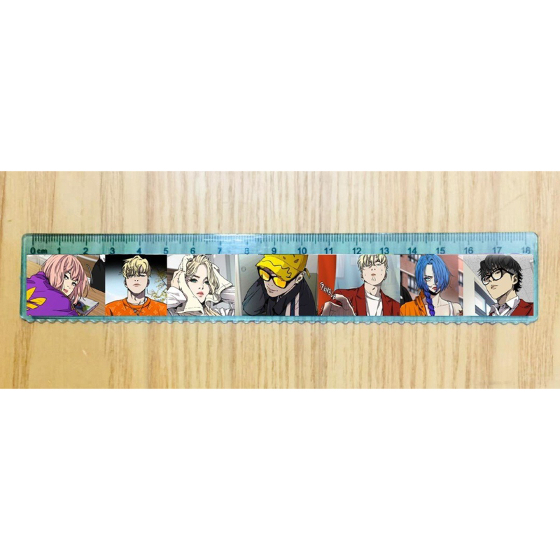 Thước kẻ hình BL owen knight 2 cái khác nhau/ thước anime owen knight